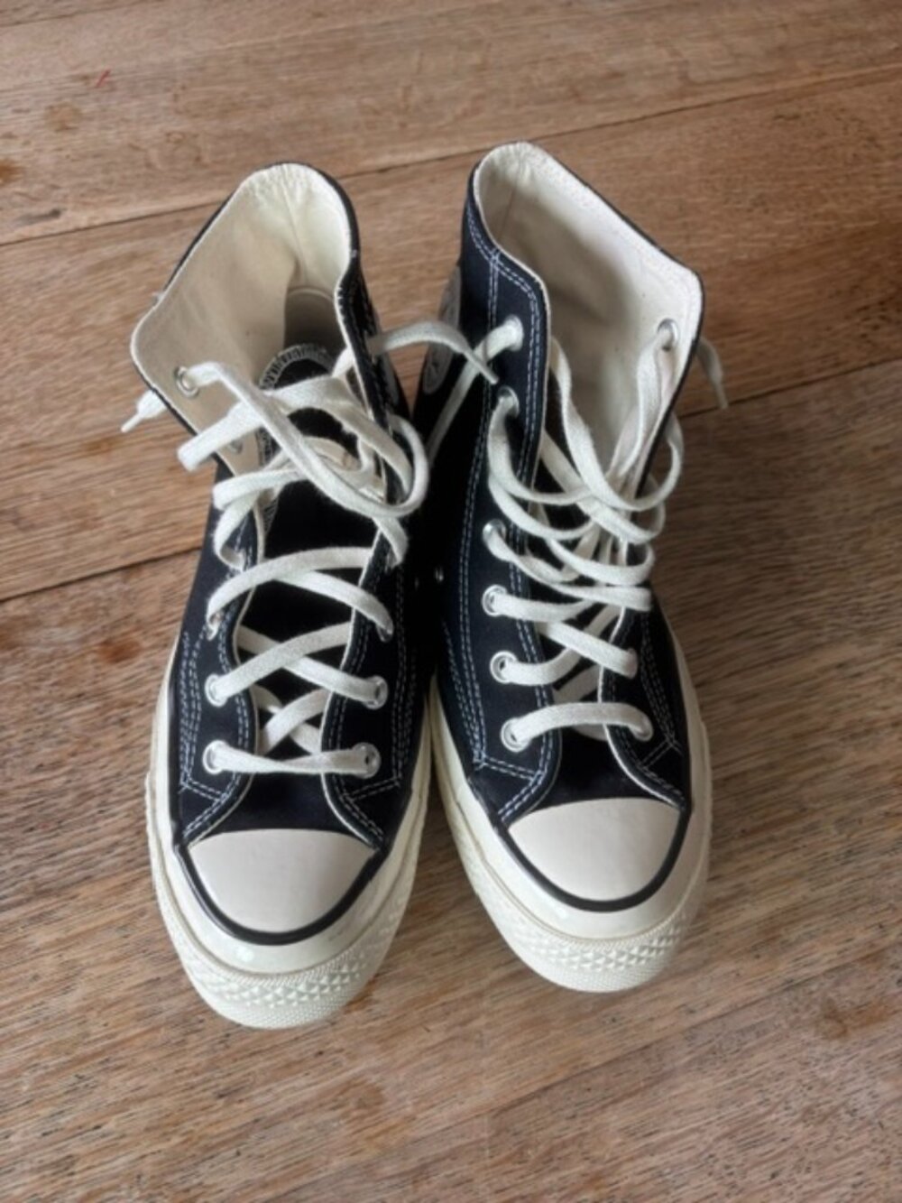 CONVERSE Chuck Taylor All Star Black High Top Shoes Size 8